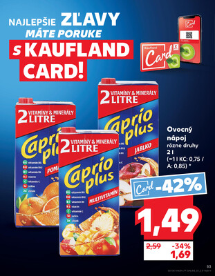 Kaufland 17.7. - 23.7. - Kaufland Komárno