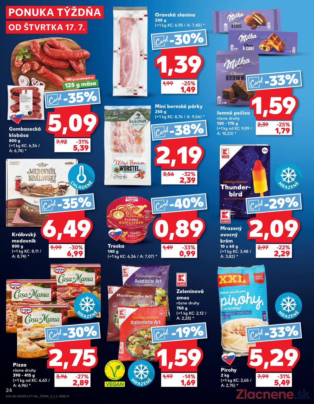 Leták Kaufland - Kaufland 17.7. - 23.7. - Kaufland Topoľčany-Krušovce - strana 24