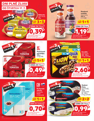 Kaufland 17.7. - 23.7. - Kaufland Bratislava - Avion (Ivanská cesta)
