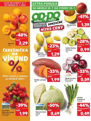 Kaufland 17.7. - 23.7. - Kaufland Bratislava - Avion (Ivanská cesta)