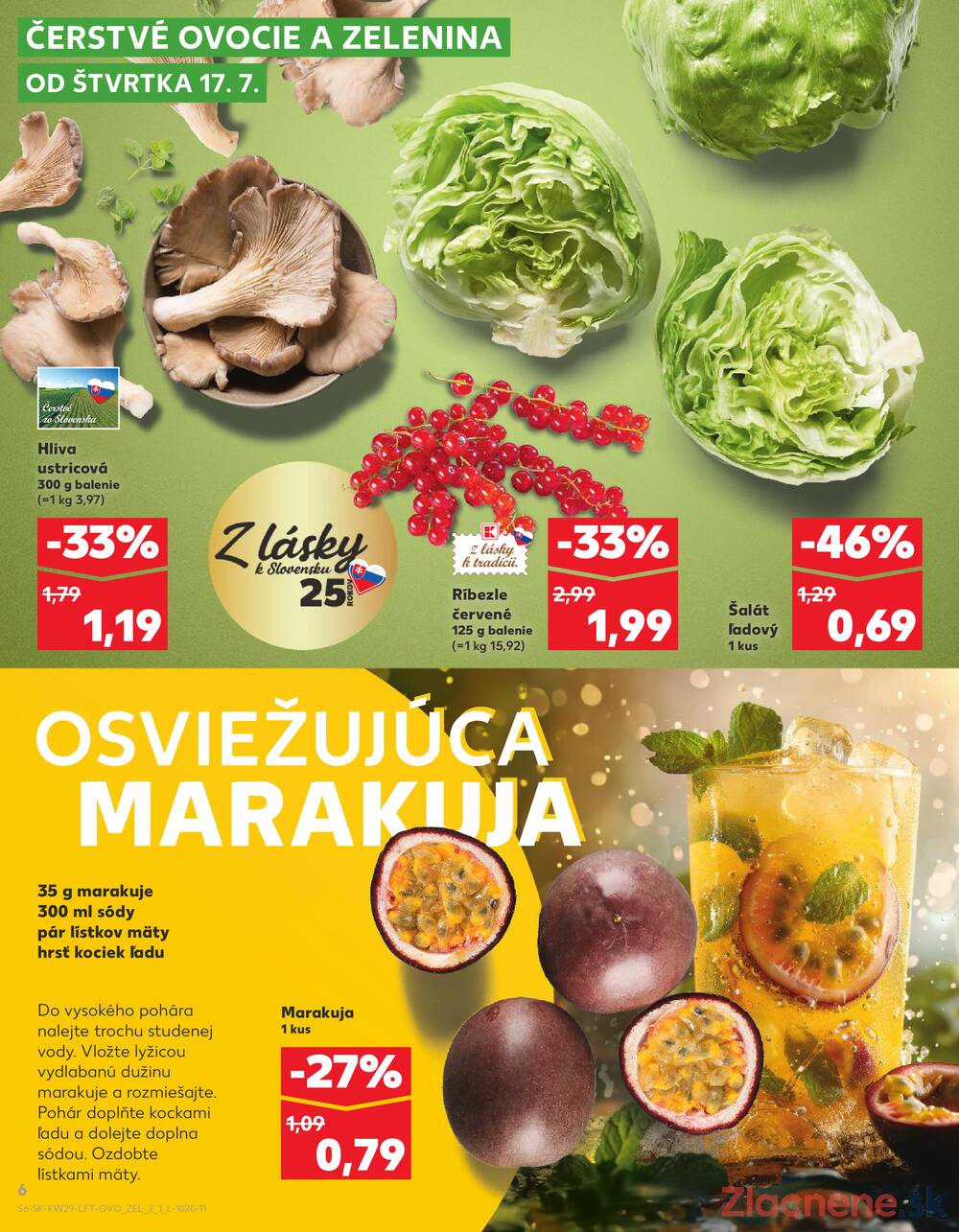 Leták Kaufland - Kaufland 17.7. - 23.7. - Kaufland Prešov - Ľubotice - strana 6