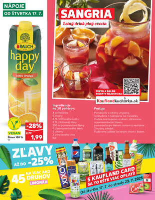 Kaufland 17.7. - 23.7. - Kaufland Prešov - Ľubotice