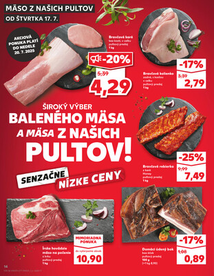 Kaufland 17.7. - 23.7. - Kaufland Levice