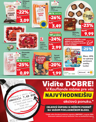 Kaufland 17.7. - 23.7. - Kaufland Levice