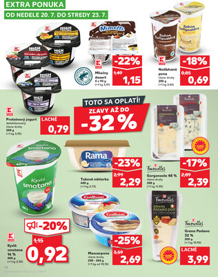 Kaufland 17.7. - 23.7. - Kaufland Levice