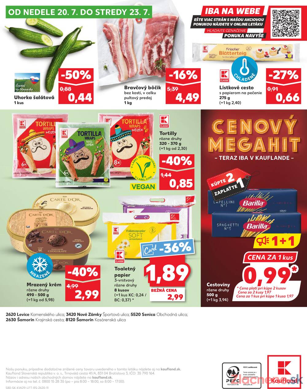 Leták Kaufland - Kaufland 17.7. - 23.7. - Kaufland Nové Zámky - strana 80