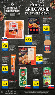 Leták Tesco
		  platný do 22.7.2025 - strana 10
