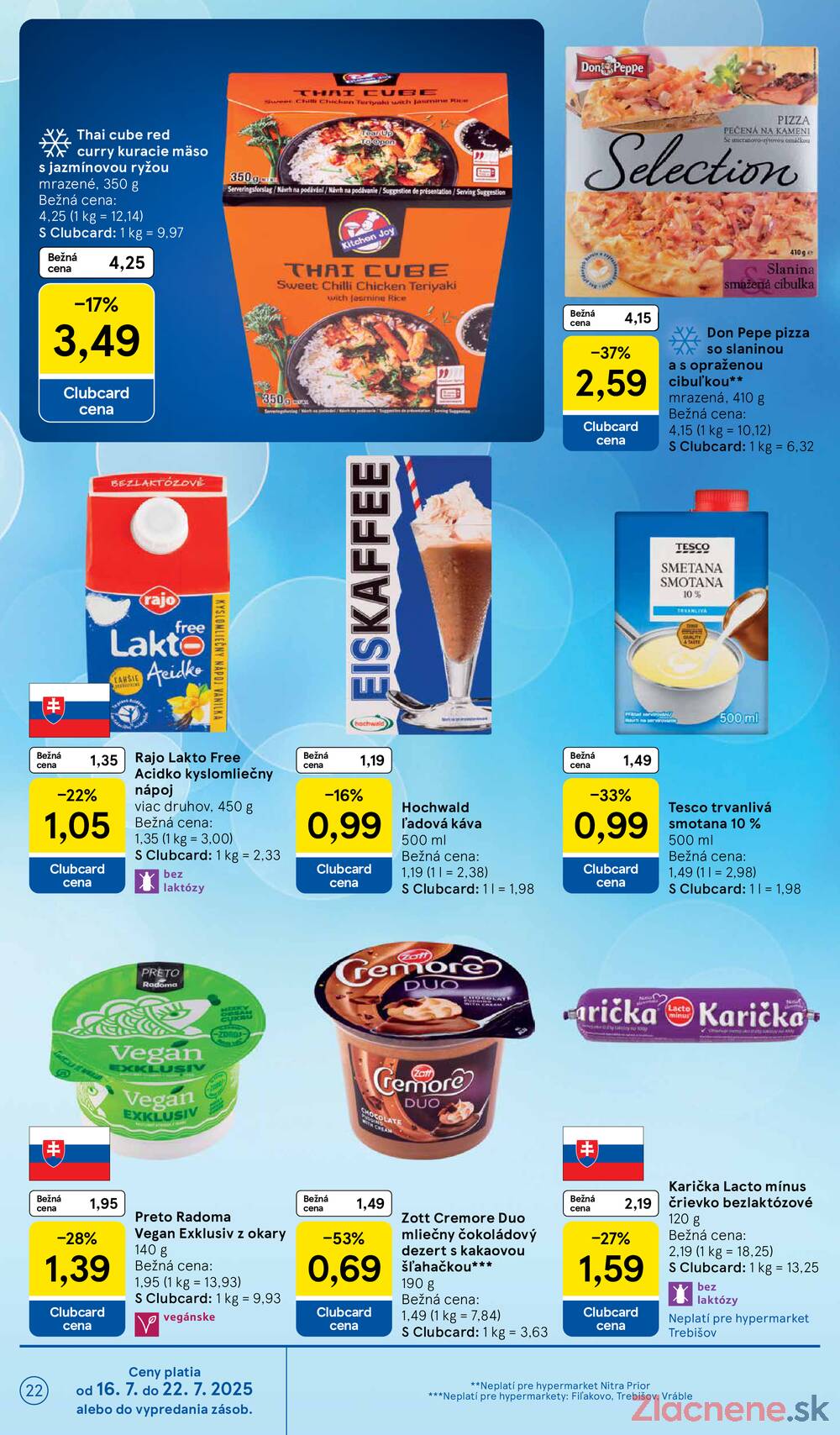 Leták Tesco - Tesco malé hypermarkety od 16.7. do 22.7.2025 - strana 22 Leták Tesco - Tesco malé hypermarkety od 16.7. do 22.7.2025 - strana 22