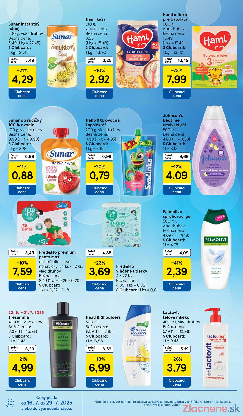 Leták Tesco - Tesco malé hypermarkety od 16.7. do 22.7.2025 - strana 26
