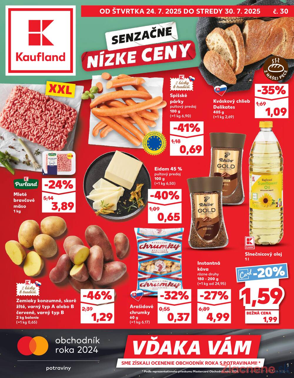 Leták Kaufland - Kaufland 24.7. - 30.7. - Kaufland Michalovce - strana 1