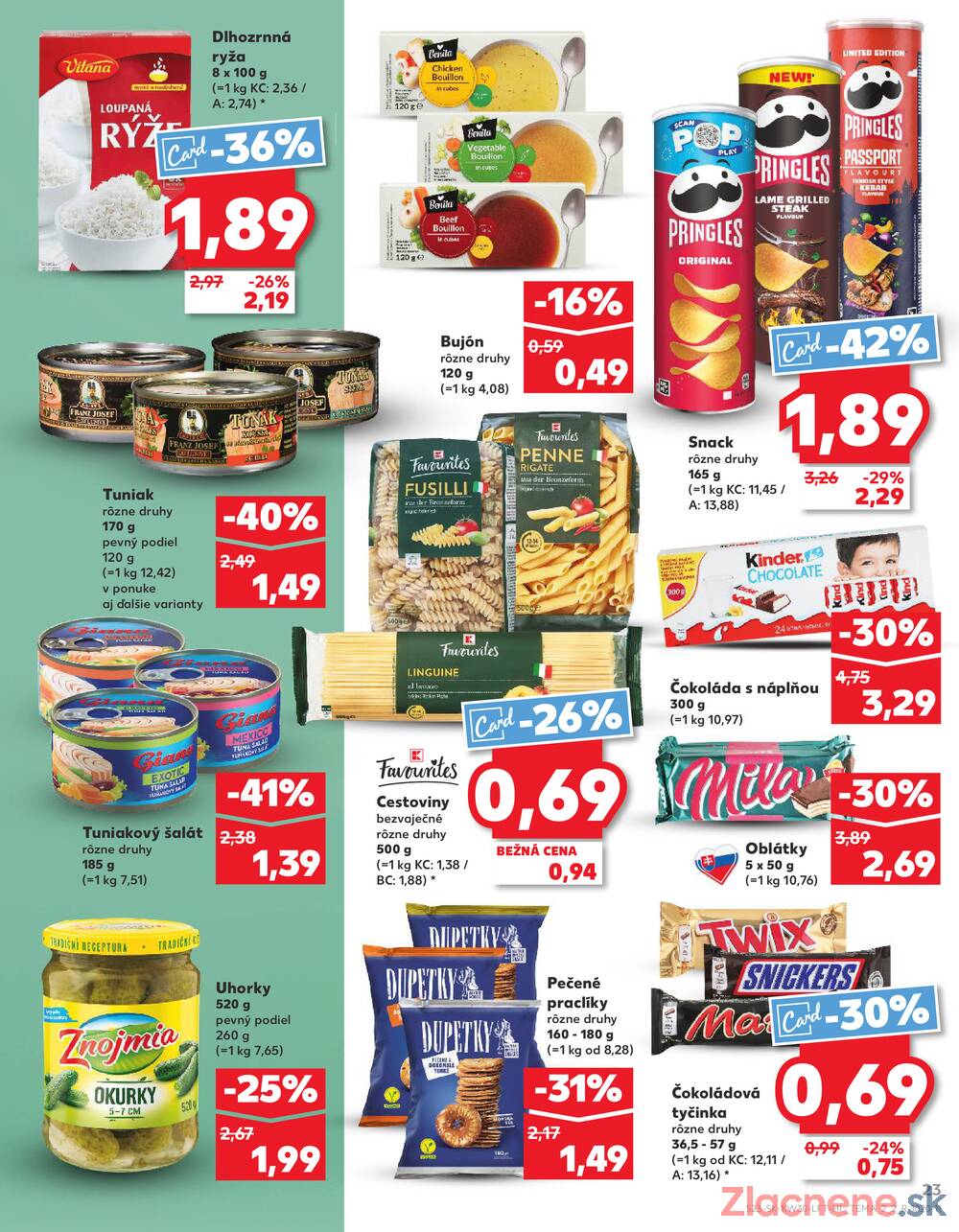 Leták Kaufland - Kaufland 24.7. - 30.7. - Kaufland Michalovce - strana 23