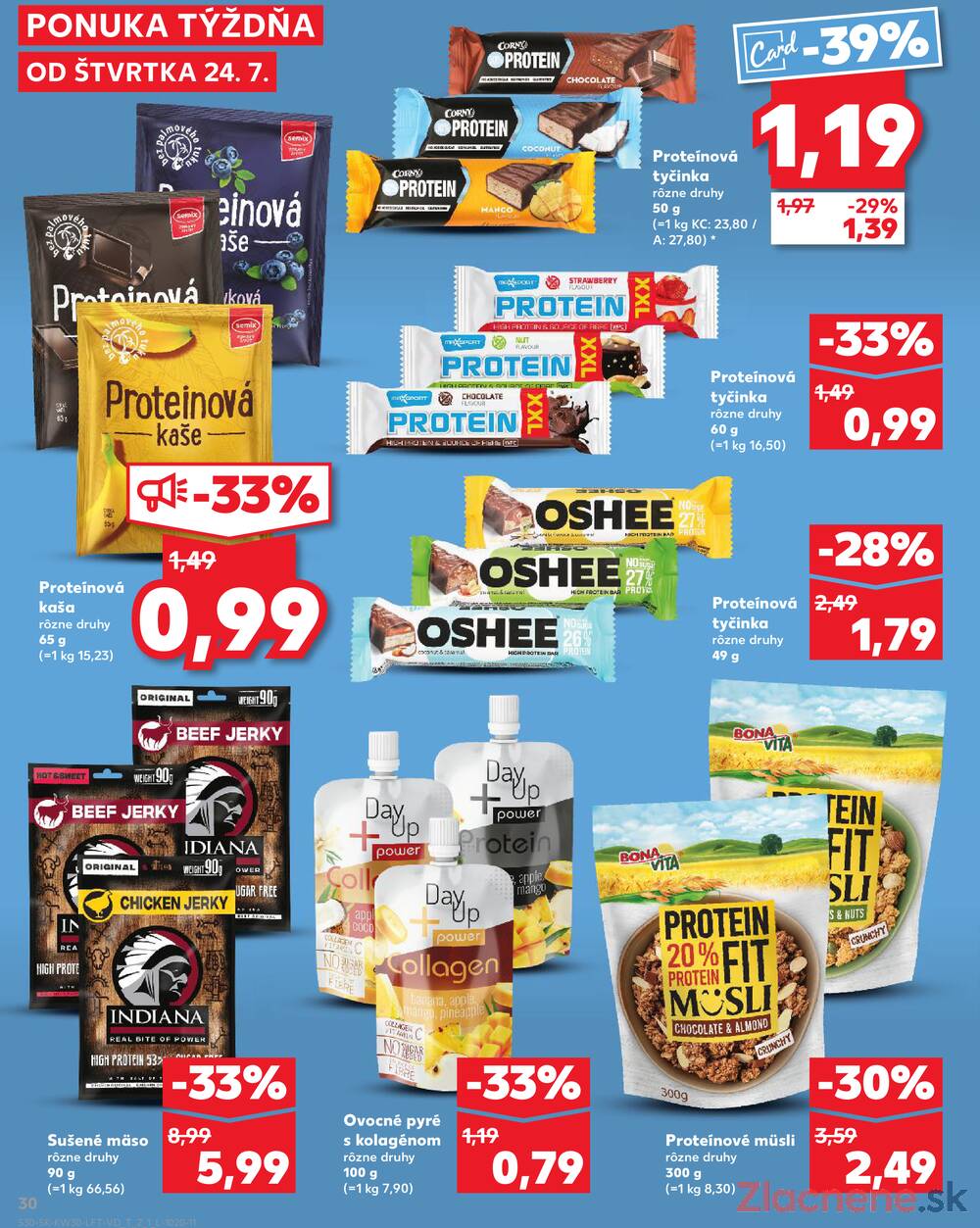 Leták Kaufland - Kaufland 24.7. - 30.7. - Kaufland Spišská Nová Ves - strana 30