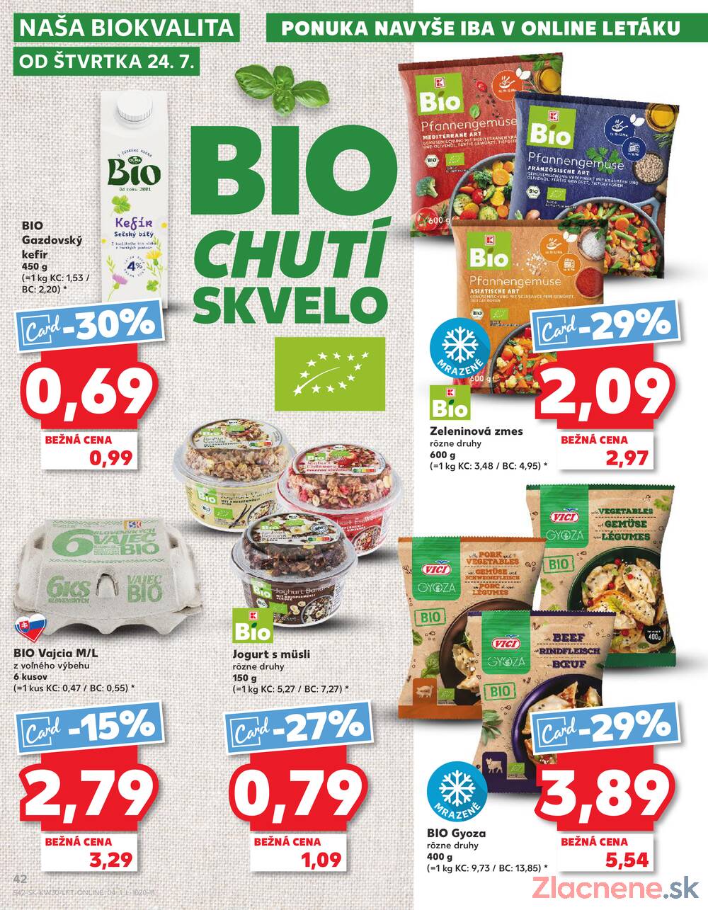Leták Kaufland - Kaufland 24.7. - 30.7. - Kaufland Spišská Nová Ves - strana 42