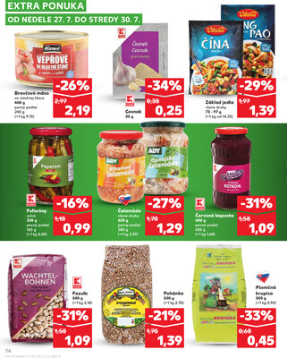 Kaufland 24.7. - 30.7. - Kaufland Spišská Nová Ves