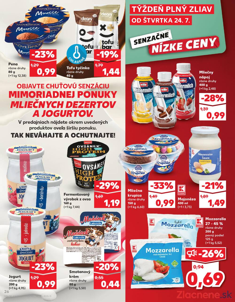 Leták Kaufland - Kaufland 24.7. - 30.7. - Kaufland Humenné - strana 26