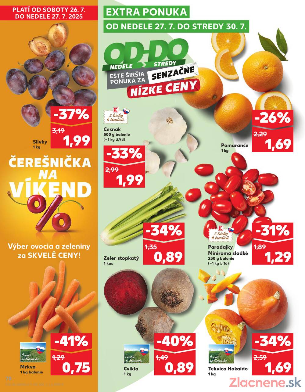 Leták Kaufland - Kaufland 24.7. - 30.7. - Kaufland Humenné - strana 70
