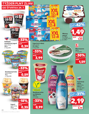 Kaufland 24.7. - 30.7. - Kaufland Stará Ľubovňa
