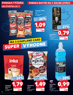 Kaufland 24.7. - 30.7. - Kaufland Sabinov
