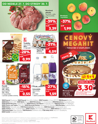 Kaufland 24.7. - 30.7. - Kaufland Sabinov