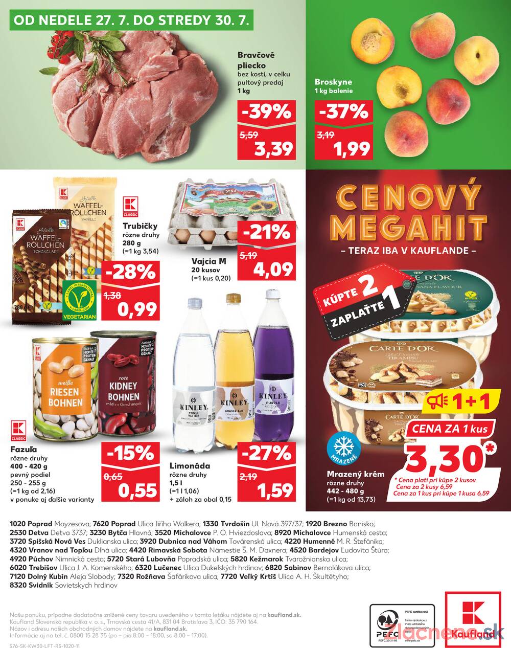 Leták Kaufland - Kaufland 24.7. - 30.7. - Kaufland Rožňava - strana 76