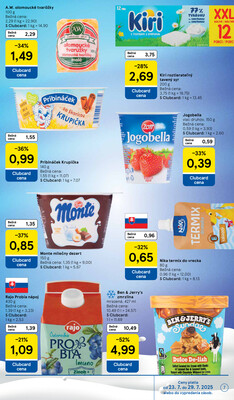 Tesco supermarkety od 23.7. do 29.7.2025