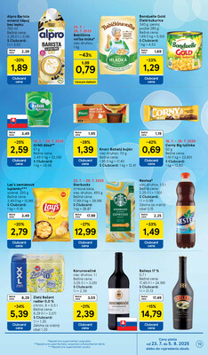 Tesco supermarkety od 23.7. do 29.7.2025