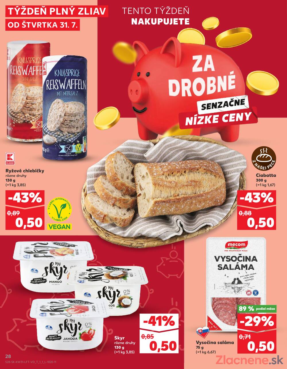 Leták Kaufland - Kaufland 31.7. - 6.8. - Kaufland Detva - strana 28