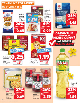 Kaufland 31.7. - 6.8. - Kaufland Detva
