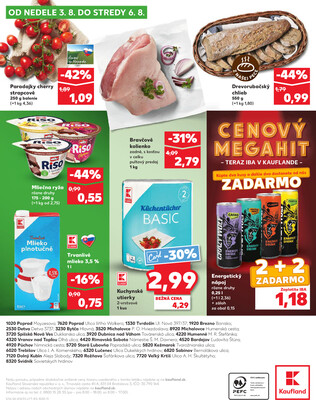 Kaufland 31.7. - 6.8. - Kaufland Detva