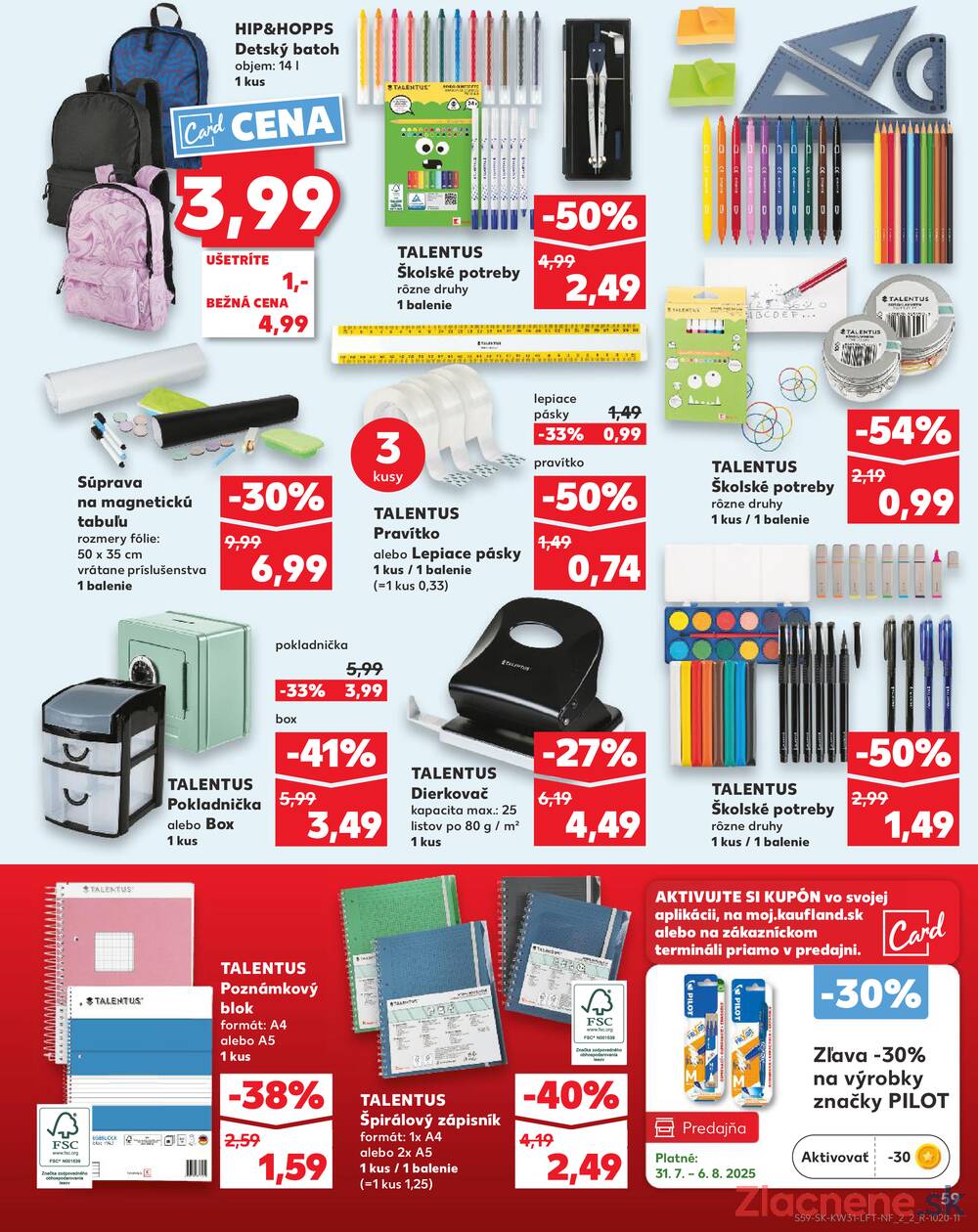 Leták Kaufland - Kaufland 31.7. - 6.8. - Kaufland Púchov - strana 59