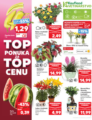 Kaufland 31.7. - 6.8. - Kaufland Púchov