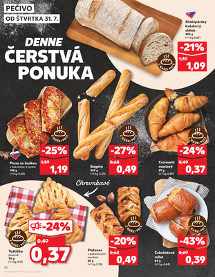 Kaufland 31.7. - 6.8. - Kaufland Púchov