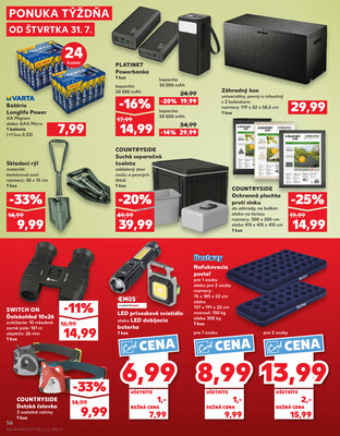 Kaufland 31.7. - 6.8. - Kaufland Púchov