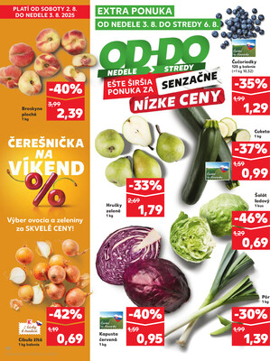 Kaufland 31.7. - 6.8. - Kaufland Púchov