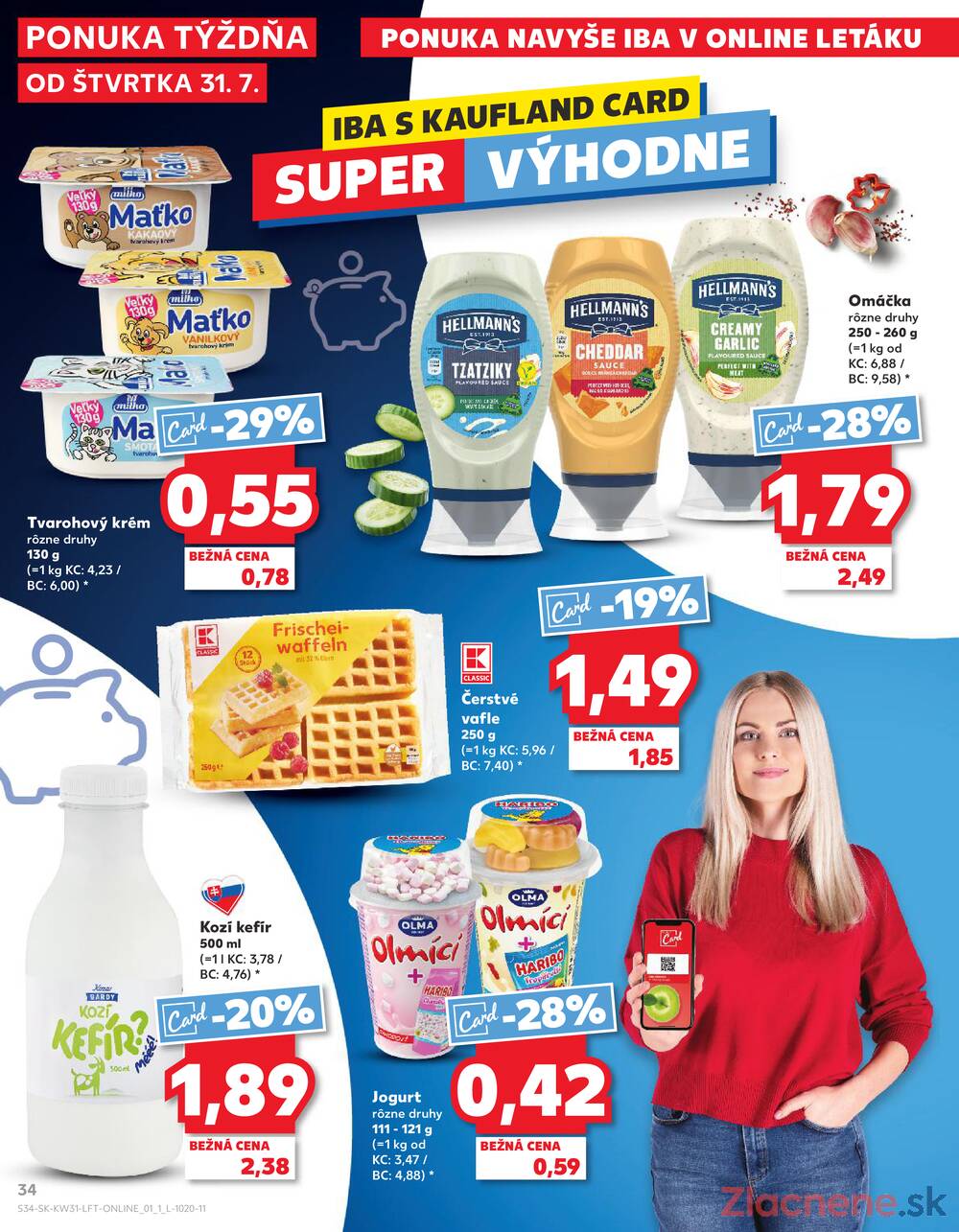 Leták Kaufland - Kaufland 31.7. - 6.8. - Kaufland Trebišov - strana 34