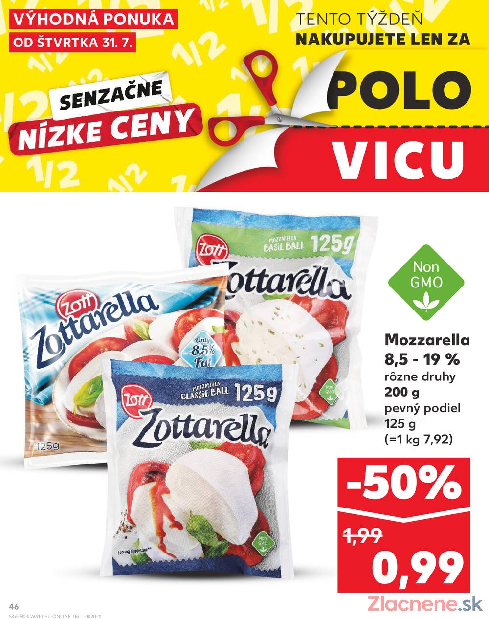 Leták Kaufland - Kaufland 31.7. - 6.8. - Kaufland Trebišov - strana 46