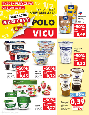 Kaufland 31.7. - 6.8. - Kaufland Trebišov