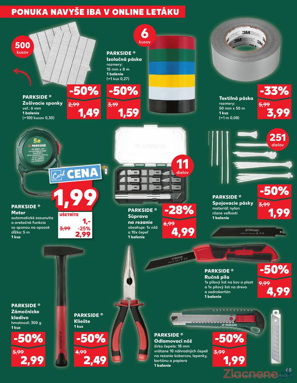 Leták Kaufland - Kaufland 31.7. - 6.8. - Kaufland Veľký Meder - strana 65