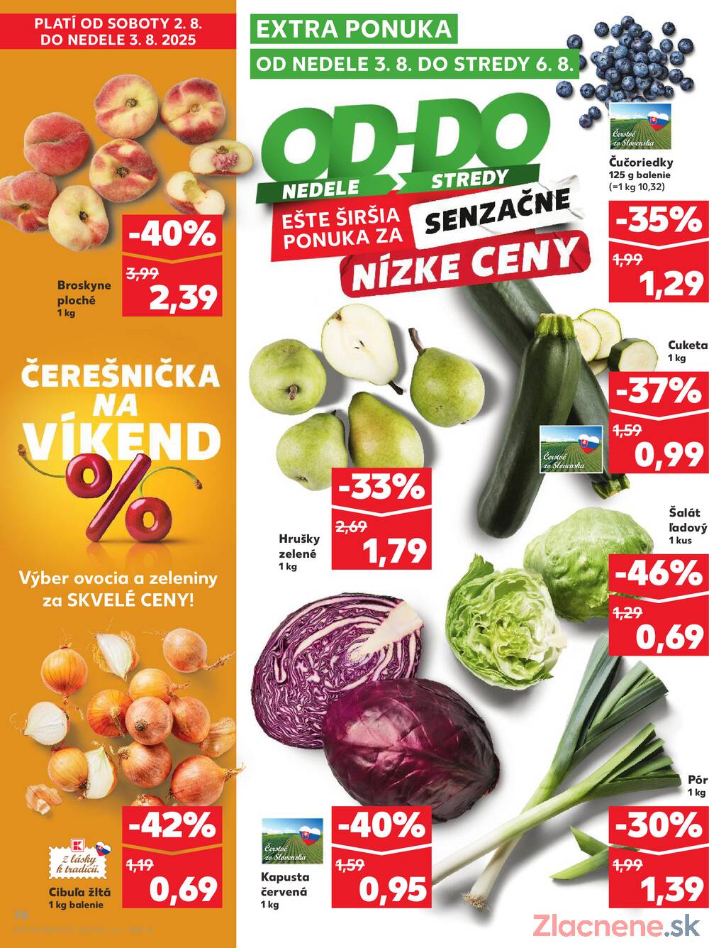 Leták Kaufland - Kaufland 31.7. - 6.8. - Kaufland Veľký Meder - strana 70