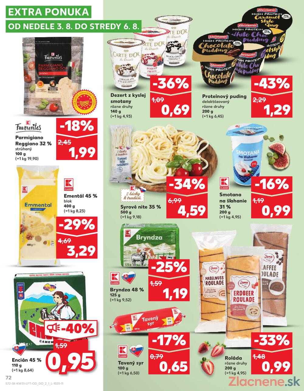 Leták Kaufland - Kaufland 31.7. - 6.8. - Kaufland Veľký Meder - strana 72