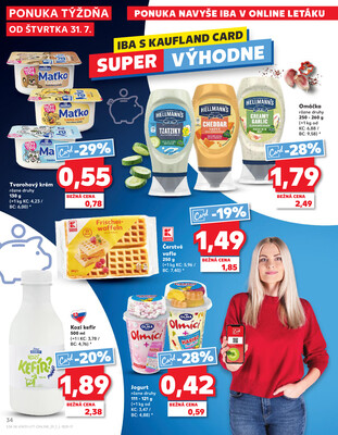 Kaufland 31.7. - 6.8. - Kaufland Hlohovec