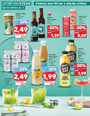 Kaufland 31.7. - 6.8. - Kaufland Hlohovec