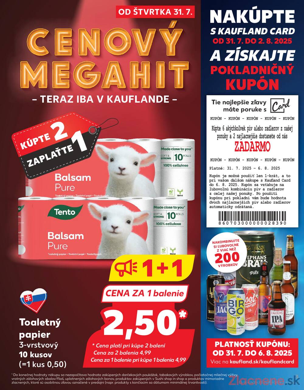 Leták Kaufland - Kaufland 31.7. - 6.8. - Kaufland Bratislava Danubia – Panónska cesta - strana 3