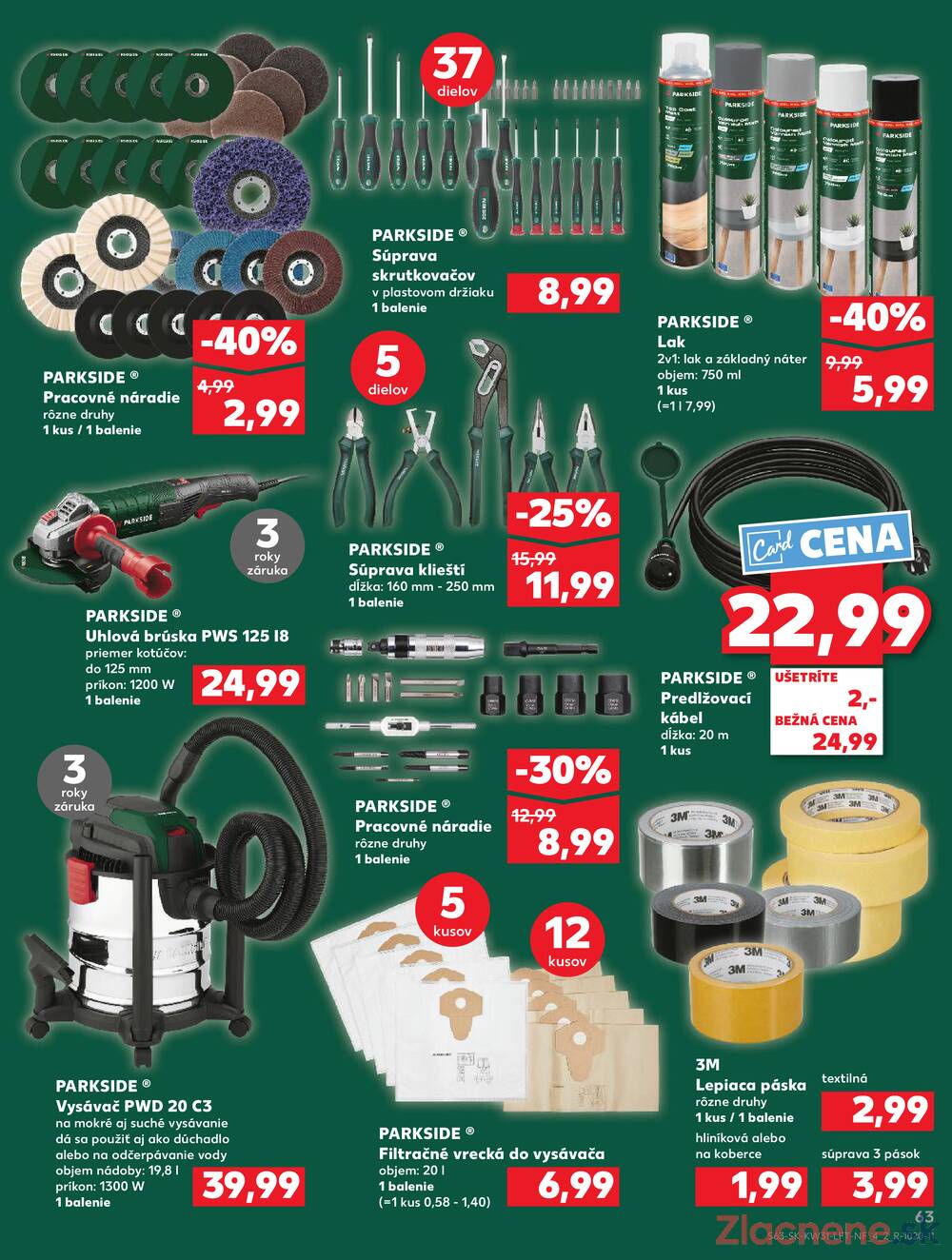 Leták Kaufland - Kaufland 31.7. - 6.8. - Kaufland Nitra - Čermáň - strana 63