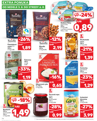 Kaufland 31.7. - 6.8. - Kaufland Nitra - Čermáň
