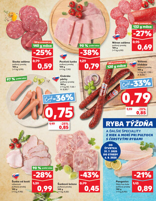 Kaufland 31.7. - 6.8. - Kaufland Trnava - Nová ul.