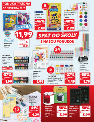 Kaufland 31.7. - 6.8. - Kaufland Trnava - Nová ul.