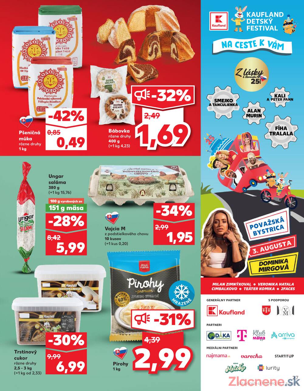 Leták Kaufland - Kaufland 31.7. - 6.8. - Bratislava-Patrónka - strana 27