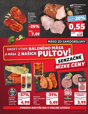 Kaufland 31.7. - 6.8. - Bratislava-Patrónka