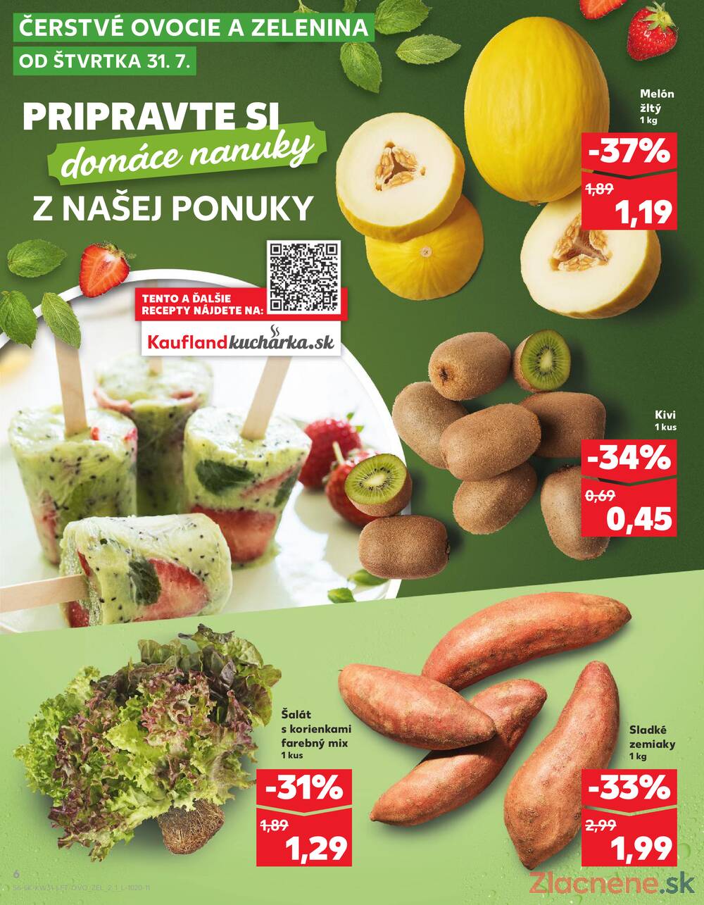 Leták Kaufland - Kaufland 31.7. - 6.8. - Kaufland Prešov - Sekčov  - strana 6